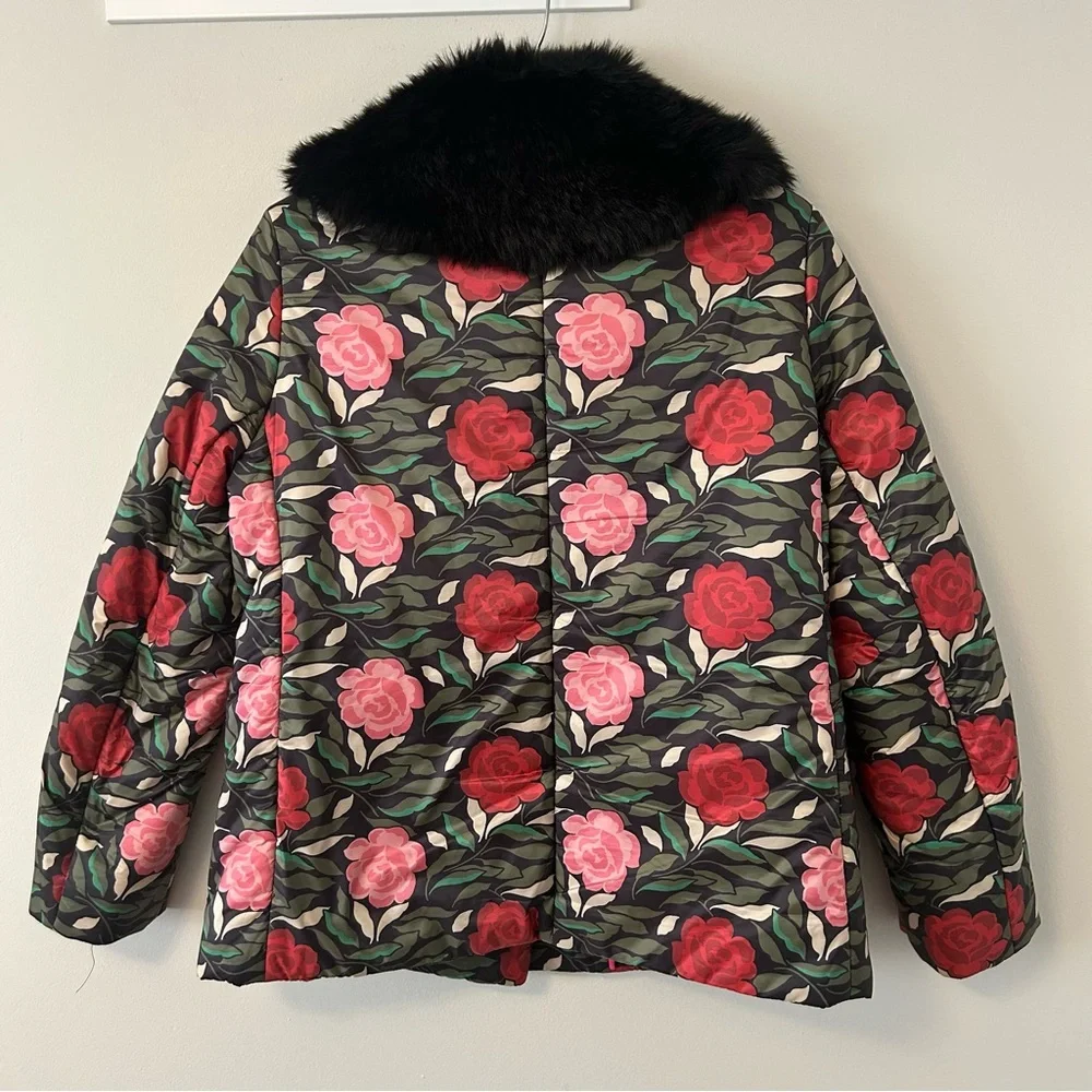 Kate Spade Rose Garden Puffer Jacket